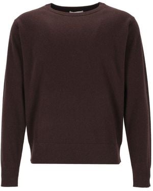 Dries Van Noten "Muroli" Crewneck Sweater - Brown