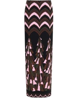 PUCCI Fitted Long Skirt - White