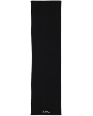A.P.C. Wool Scarf - Black
