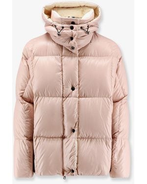 Moncler Parana Down Jacket With Contrasting Interior - Pink