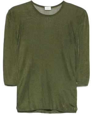 Women's Saint Laurent Long-sleeved tops | Lyst