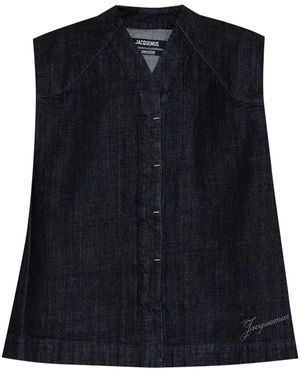 Jacquemus Gilet Salon Ne-Nîmes - Black