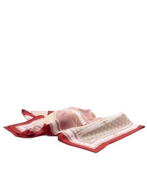 Gucci Printed Silk Carrã - Pink