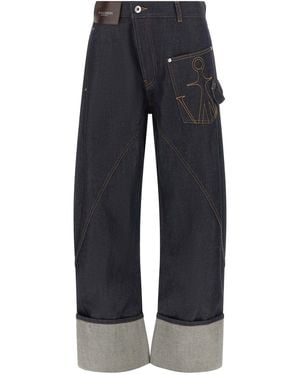 JW Anderson J.W.Anderson 'Twisted Workwear' Jeans - Blue