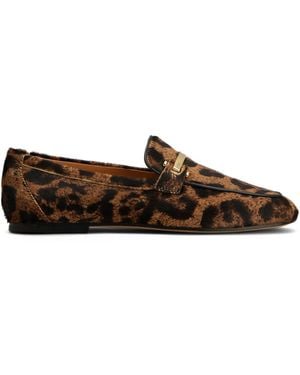 Tod's Leather Loafers - Brown
