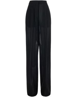 Tom Ford High-Waisted Wool Pants - Black
