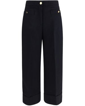 Thom Browne Hopsack Suit Pants - Blue