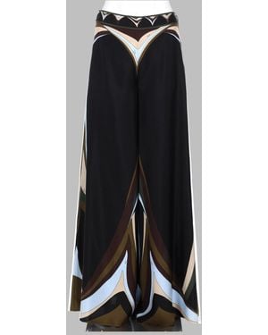 PUCCI Silk Pants For - Black