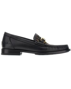 Fendi Shoes Loafers - Black