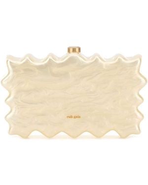 Cult Gaia Ivory Acrylic Paloma Clutch - Natural