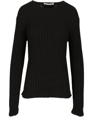 Acne Studios Crew Neck Sweater - Black