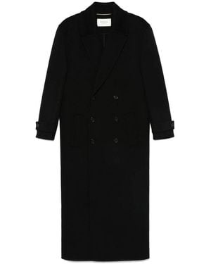 Women's Saint Laurent Long coats and winter coats | Lyst