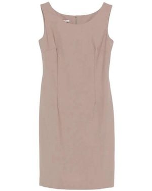 Tagliatore 'Tailor' Dress - Brown