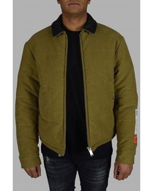 Heron Preston Down Jacket - Green