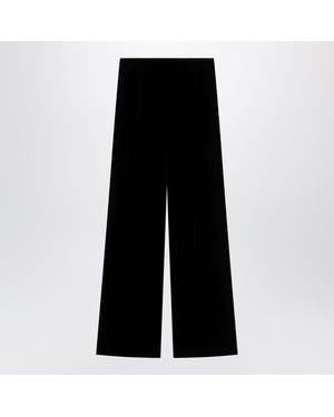 Valentino Viscose-Blend Pants - Black