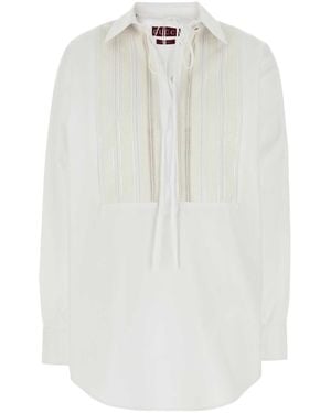 Gucci Poplin Oversize Shirt - White