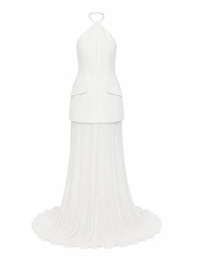 Sportmax Spxpinne Dress - White