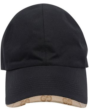 Gucci Cotton Baseball Cap - Blue