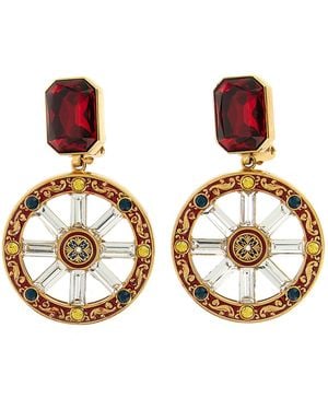 Dolce & Gabbana 'Ruota Carretto' Earrings - Multicolor