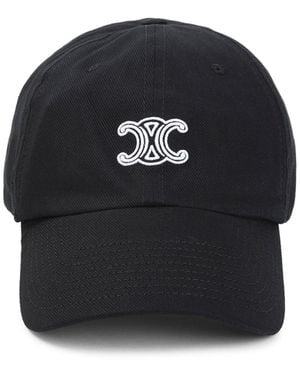 Celine Triomphe Cap - Black