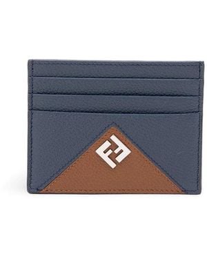 Fendi Card Case - Blue