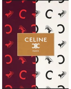 Celine Printed Silk Foulard - Multicolor