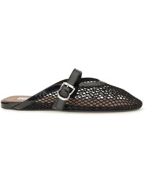 Alaïa Alaïa Mesh Mules - Black
