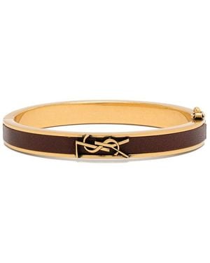 Saint Laurent Bracelets - Brown