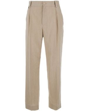 Jacquemus Le Pantalon Croisiere Pants - Natural