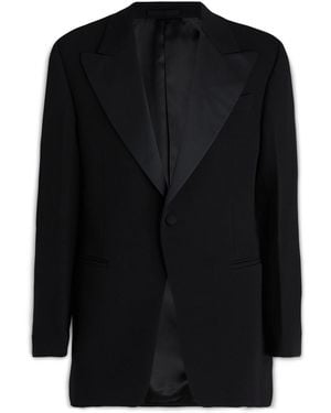 Ferragamo Clothing Blazers E Gilets - Black