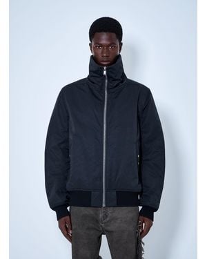 Rick Owens Tower Dracuflight Bomber Jacket - Blue
