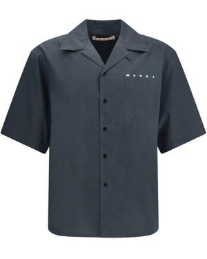 Marni Bowling Shirt - Blue