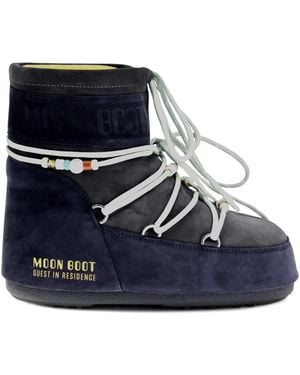 Moon Boot Low Boots Icon - Blue