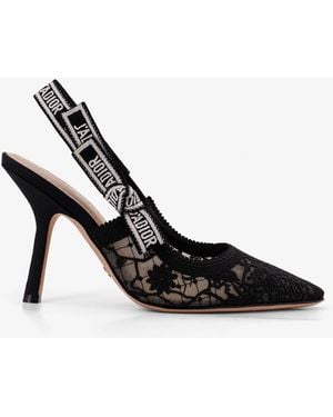 Dior Dior J'Adior Lace Pumps - Black