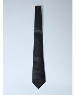 Bottega Veneta Smooth Leather Tie - Blue
