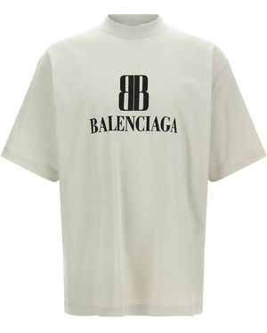 Balenciaga 'Nano Bb' T-Shirt - White