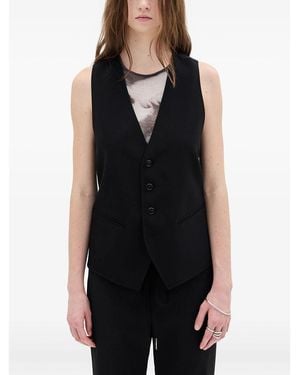 Ann Demeulemeester Jackets - Black
