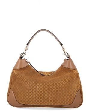 Gucci B Medium Bag - Brown