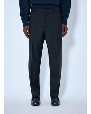 Jil Sander Tapered Cropped-Leg Pants - Blue