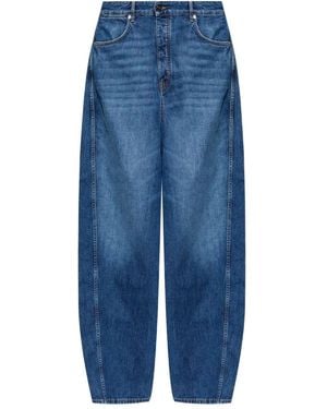 Givenchy 'Couture' Seam Pants - Blue
