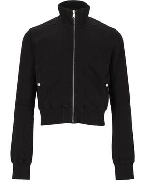 Rick Owens Drkshdw "Rev Track" Jacket - Black