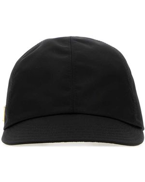 Prada Logo Baseball Hat - Black