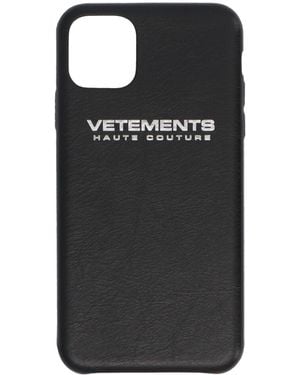スマホケース・テックアクセサリーその他 VETEMENTS Logo I-Phone 11 max pro case Vetements Phone cases for Women | Online Sale up to 75% off