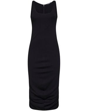 Jacquemus The Regata Draped-Effect Midi Dress - Blue