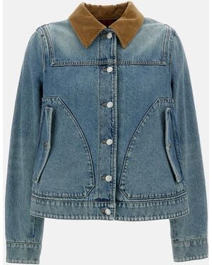 McQueen Denim Jacket - Blue