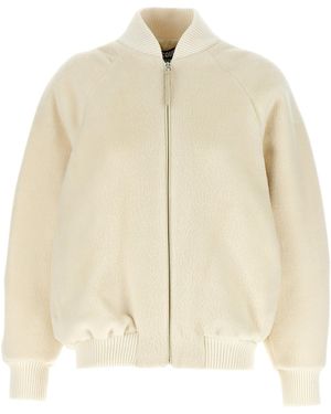 Jacquemus 'Le Blouson Pilu' Bomber Jacket - Natural