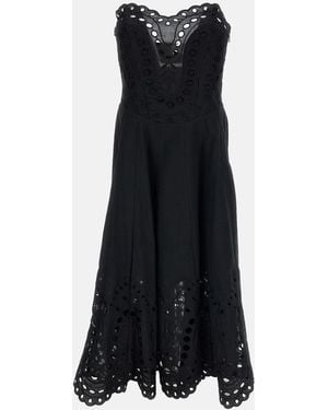 Charo Ruiz Long Dress Marlin - Black