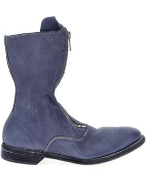 Guidi '310' Ankle Boots - Blue