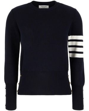 Thom Browne Clothing Knitwear - Blue