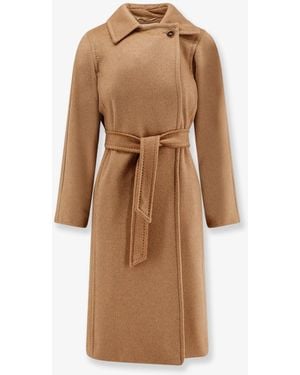 Max Mara Manuela Camel Hair Coat - Natural